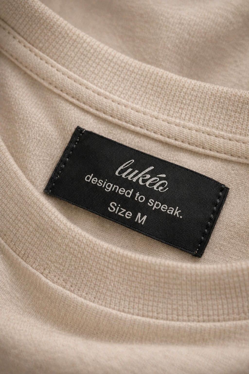 Oversized T-Shirt - Soft Sand