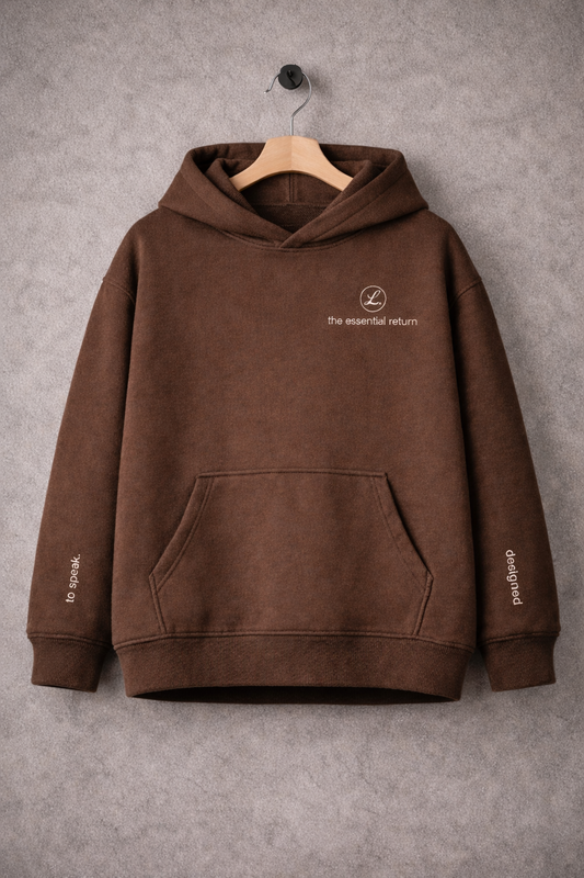 Oversized Hoodie - Roasted Coffee