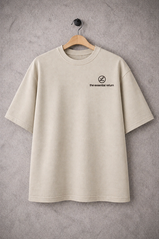 Oversized T-Shirt - Soft Sand