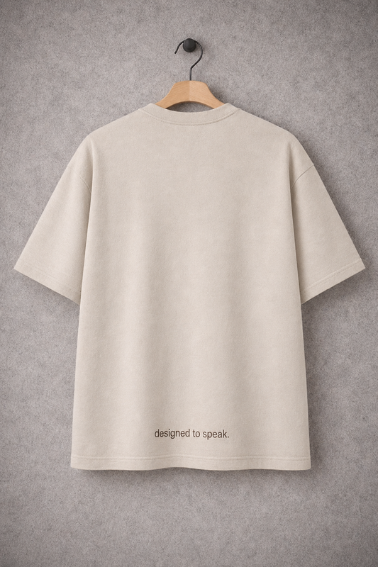 Oversized T-Shirt - Soft Sand